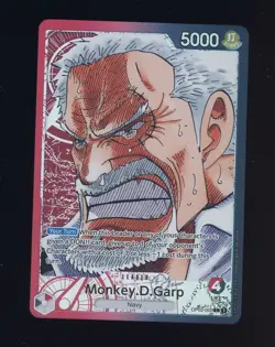 One Piece English OP02-002 Leader Alternate Art Monkey Garp - Image 1