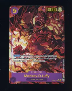 One Piece English OP09-119 Monkey D Luffy Alternate Art Secret Rare - Image 1