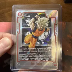 Son Goku - SB02-004 Alternate Art Manga Booster 02 Dragon Ball Card English - Image 1