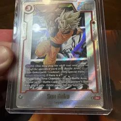 Son Goku - SB02-004 Alternate Art Manga Booster 02 Dragon Ball Card English - Image 3