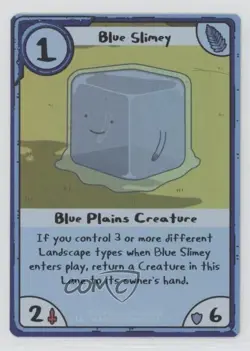 2014 Adventure Time: Card Wars Expansion Sets Blue Slimey - Image 1