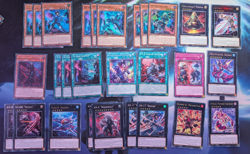 YuGiOh 28 Card K9 Deck Ft 3 Izuna 1 Lupis 3 Jokul 3 Lantern 3 Case & More! JUSH - Image 1