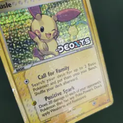 HP Plusle 44/107 EX Deoxys Reverse Holo Stamped Nintendo Pokemon Card - Image 2