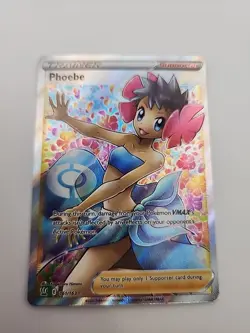 Pokemon TCG Phoebe Full Art Card 161/163SWSH05: Battle Styles - Image 1