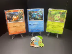 Ascended Heroes First Partners Deluxe Pin Collection Pin And Promo Cards Only - Image 1