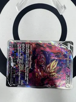Pokemon TCG Zamazenta v Crown Zenith Galarian Gallery Ultra Rare Card GG54/GG70 - Image 3