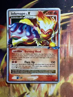 Infernape LV.X DP10 Black Star Promo 2007 Holo Rare Pokemon Card TCG - Image 1