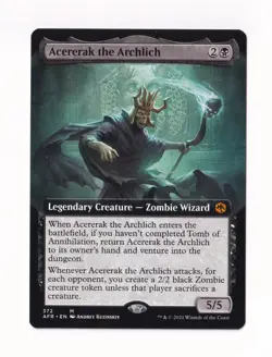 Magic the Gathering Adventures in Forgotten Realms #372 Acererak the Archlich - Image 1