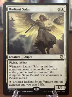 MTG Commander: Adventures in the Forgotten Realms AFC Radiant Solar MINT - Image 1
