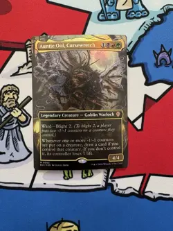 Auntie Ool, Cursewretch x 1 Mtg Foil Borderless Lorwyn Eclipsed Commander - Image 1