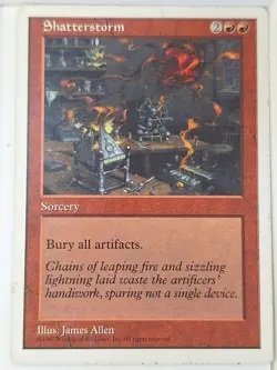 Shatterstorm - 5th Edition Core Set - Magic the Gathering MTG Nice! - Image 1