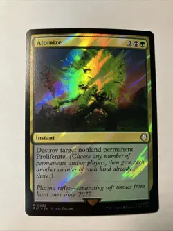 2024 MTG Magic The Gathering PIP Fallout Surge Foil #622 Atomize - Image 1