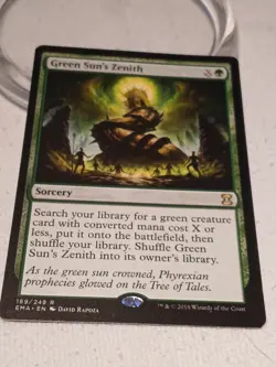 Green Sun's Zenith Eternal Masters Regular - Image 1