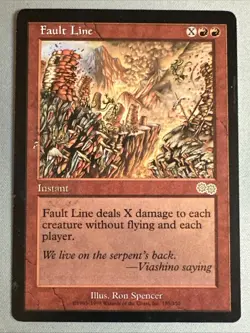 MTG / Fault Line / USG / #185 / Regular / Rare / NM - Image 1