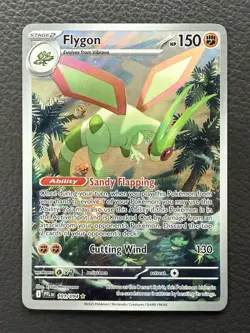 Flygon 101/094 Illustration Rare IR Pokemon TCG Phantasmal Flames English NM - Image 1