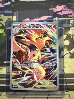 Ethans Typhlosion Illustration Rare Sv10: Destined Rivals 190/182 Pokemon TCG - Image 1