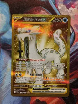 Chien-Pao ex 274/193 Sv02: Paldea Evolved Holo Pokemon TCG - Image 1