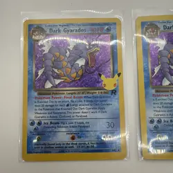 2 Pokemon Dark Gyarados Holo Celebrations: Classic Collection 8/82 NM - Image 2
