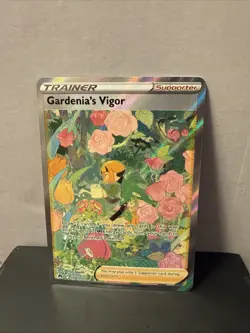 Gardenia’s Vigor GG61/GG70 Galarian Gallery Full Art Pokemon TCG Crown Zenith NM - Image 1