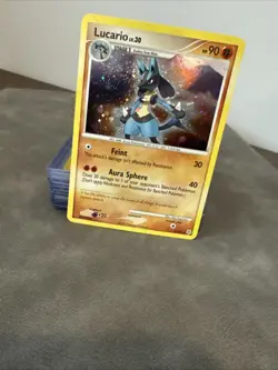 Pokemon TCG Lucario 6/130 Diamond and Pearl Holo - Image 4