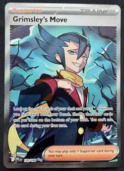 Grimsley's Move 120/094 Pokemon TCG Phantasmal Flames Ultra Rare Holo Full Art - Image 1