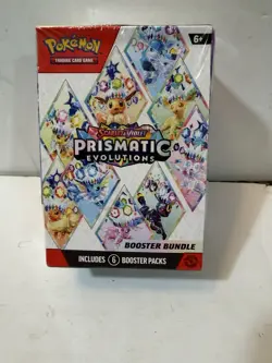 Pokemon Prismatic Evolutions Booster Bundle - New Factory Sealed, eevee! - Image 1
