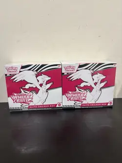 Pokemon TCG White Flare Elite Trainer Box Bundle Of 2 (Brand New/Sealed) R.D. - Image 1