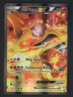 2016 Pokemon XY BSP Red & Blue Collection #XY121 Full Art Charizard EX - Image 1