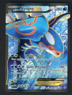 2015 Pokemon XY Primal Clash #148 Full Art Kyogre EX - Image 1