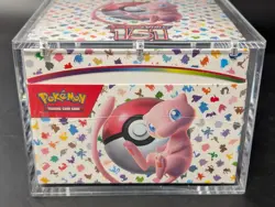 Pokemon 151 SV3.5 Booster Bundle Display Factory Sealed Case W/Acrylic Case - Image 5