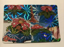 Venusaur Holo Pokemon Vintage Pocket Monsters Vending Prism Sticker 56 - Image 1