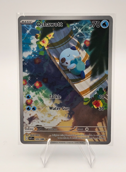 Pokemon TCG - White Flare Oshawott 105/086 Special Illustration Rare NM - Image 1