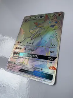 Pokemon Lycanroc GX Secret Rare Full Art Holo SM-Burning Shadows 155/147 English - Image 2