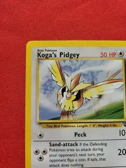 Pokemon: Koga's Pidgey #80/132 Gym Challenge 2000 Vintage WOTC - LP+ - M18 - Image 4