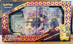 POKEMON TCG: CROWN ZENITH PREMIUM PLAYMAT COLLECTION MORPEKO V-UNION BOX NEW - Image 1
