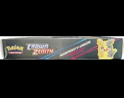 POKEMON TCG: CROWN ZENITH PREMIUM PLAYMAT COLLECTION MORPEKO V-UNION BOX NEW - Image 3