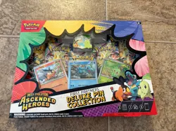 Pokemon TCG Ascended Heroes First Partners Deluxe Pin Collection Box - Image 1