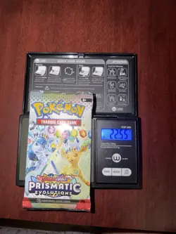 1x 22.55 Gram HEAVY Prismatic Evolutions Pack! Sealed! PRE S&V Pokemon TCG ENG - Image 1