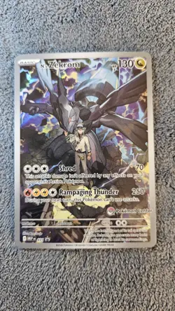 N's Zekrom 031 Ascended Heroes Promo Pokemon Center Stamped SEALED PC Exclusive - Image 1