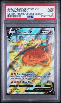Pokemon Charizard VSTAR SWSH262, SWSH261, SWSH262: Promo Sequential PSA 9 - Image 2