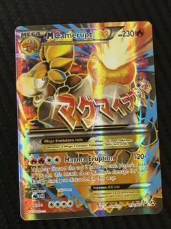 M Camerupt EX - XY198a Pokemon TCG Black Star Promo Full Art LP/NM - Image 1