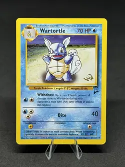 Pokemon Wartortle [W Stamped] 063/130 Wotc Promo Regular - Image 1