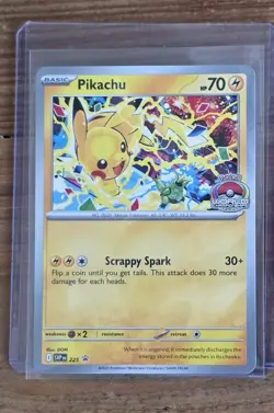 Pikachu World Championship 2025 Promo SVP225 Pokemon EB Games. Pokemon Day 2026 - Image 2