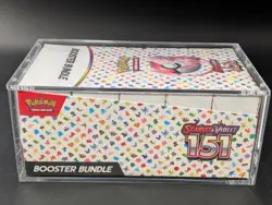 Pokemon 151 SV3.5 Booster Bundle Display Factory Sealed Case W/Acrylic Case - Image 4