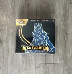 Mega Evolution Elite Trainer Box Lucario ETB Pokemon - Image 1