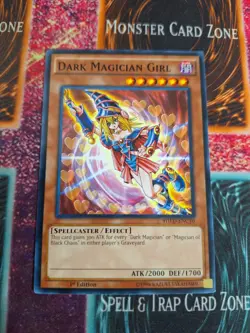 Yu-Gi-Oh! Dark Magician Girl YGLD-ENC10 Common 1st Edition NM/LP - Image 1
