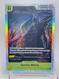 One Piece The Azure Sea's Seven GECKO MORIA OP14-104 - Image 1