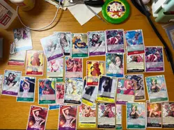 EB03 BULK - One Piece CCG Mixed Card Lot . Includes foils + commons! Lot B - Image 1