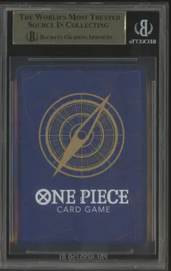 2022-24 One Piece Promos P007 Monkey D. Luffy Silver Foil Champsp BGS 10 - Image 2