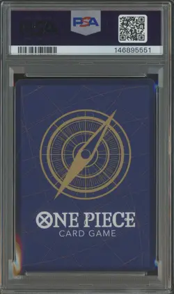2024 One Piece OP08 EN Treasure Rare #109 Monkey D.Luffy PSA 10 GEM MINT - Image 2